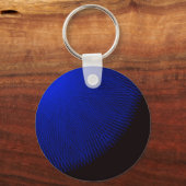 青および黒 キーホルダー (正面)