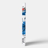 青お洒落と白 Case-Mate iPhoneケース (裏面 / 右)