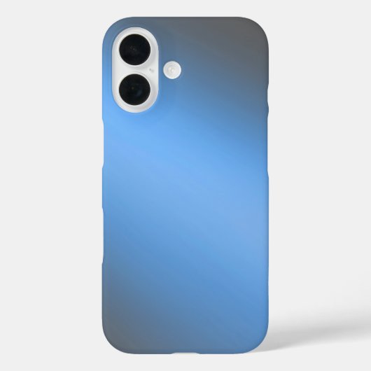 青お洒落グラデーション- iPhone 16ケース Case-Mate iPhoneケース (裏面)
