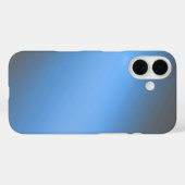 青お洒落グラデーション- iPhone 16ケース Case-Mate iPhoneケース (裏面 (横))