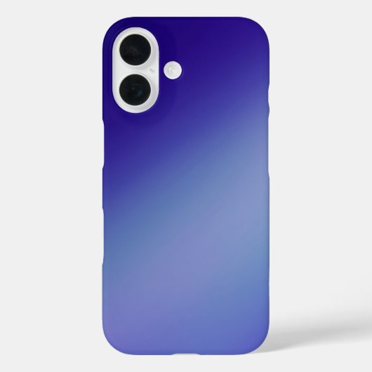 青お洒落グラデーション- iPhone 16ケース Case-Mate iPhoneケース (裏面)