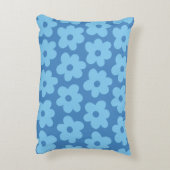 青お洒落フローラレトロ，陽気名門私立校風の, アクセントクッション (裏面(縦))