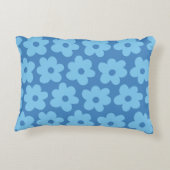 青お洒落フローラレトロ，陽気名門私立校風の, アクセントクッション (裏面)