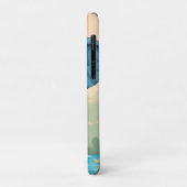 青お洒落ベビー象 Case-Mate iPhoneケース (裏面/左)