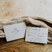 青お洒落手引き食事の選択結婚の 出欠カード