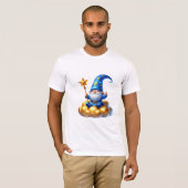 青お洒落格言 Tシャツ (正面フル)