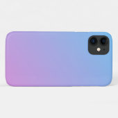青からピンクグラデーションのiPhone 11ケース Case-Mate iPhoneケース (裏面(横))