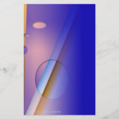 青からボルト – 1 便箋 (正面)