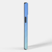 青から黄色へのグラデーション・スクリプトモノグラム Case-Mate iPhoneケース (裏面 / 右)