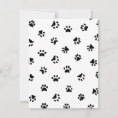 青かわいい子供たち犬の写真教室バレンタインデー ノートカード (裏面)