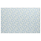 青かわいらしい忘れMe Not Pattern ファブリック (ファットクウォーター)