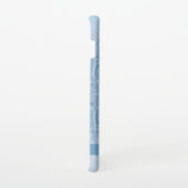 青かわいらしい聖蓮花曼荼羅 SAMSUNG GALAXYケース (右側)