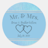 青かわいらしで ラウンドシール (正面)