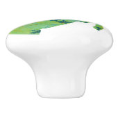 青かわいらしと緑のユニコーン セラミックノブ (側面)