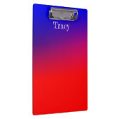 青かわいらしと赤グラデーション クリップボード (右)