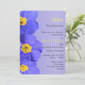 青かわいらし園エレガント花卒業式 招待状 (スタンド正面)