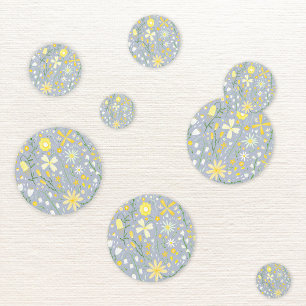 青かわいらし植物野草フローラ コンフェッティ