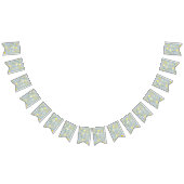 青かわいらし植物野草フローラ バンティングフラッグ (全)