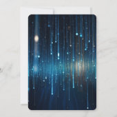 青かわいらし流星群 招待状 (裏面)