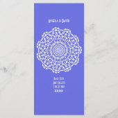 青かわいらし白パタレースのようーン プログラム (裏面)