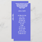 青かわいらし白パタレースのようーン プログラム (正面/裏面)