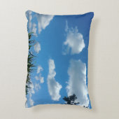 青かわいらし空の雲 アクセントクッション (裏面(縦))