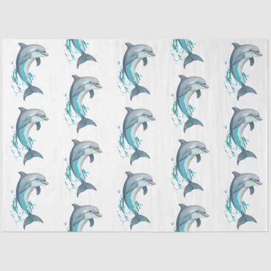 青かわいらし系航海のデザイン8 薄葉紙 (正面)