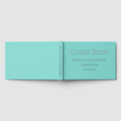 青かわいらし結婚色 ゲストブック (全面)