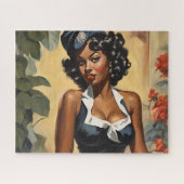 青かわいらし色で ジグソーパズル (横)