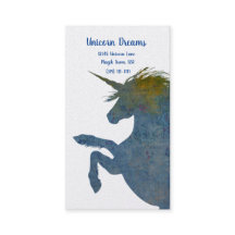 青かわいらし色のボホユニコーン