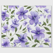 青かわいらし色 ラッピングペーパー (フラット)