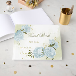 青かわいらし花緑葉植物 ゲストブック