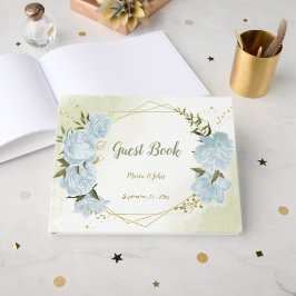 青かわいらし花葉幾何 ゲストブック