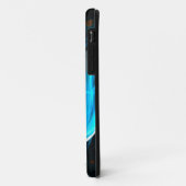 青かわいらし蓮花 Case-Mate iPhoneケース (裏面/左)