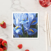 青かわいらし虹彩 スタンダードカクテルナプキン (インサイチュ)