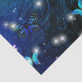 青かわいらし蝶 薄葉紙 (詳細)