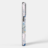 青かわいらし蝶 Case-Mate iPhoneケース (裏面 / 右)