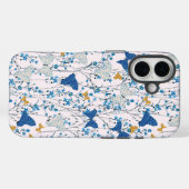 青かわいらし蝶 Case-Mate iPhoneケース (裏面 (横))