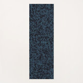 青かわいらし行列 ヨガマット (正面)