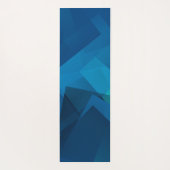 青かわいらし行列 ヨガマット (裏面)