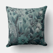 青かわいらし装飾用クッション クッション (裏面)