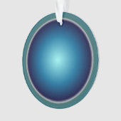 青かわいらし/緑>クリスマスオーナメント オーナメント (正面)