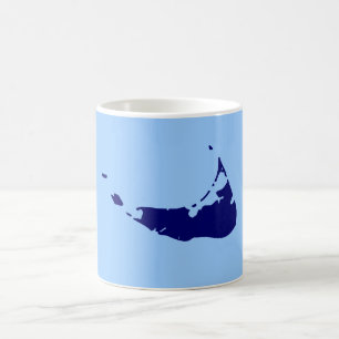 青か海軍Nantucket コーヒーマグカップ