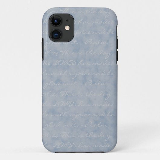 青か灰色の質 Case-Mate iPhoneケース (裏面)
