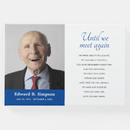 青が再び会うまで記念写真 ゲストブック