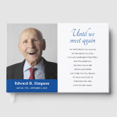 青が再び会うまで記念写真 ゲストブック (正面)