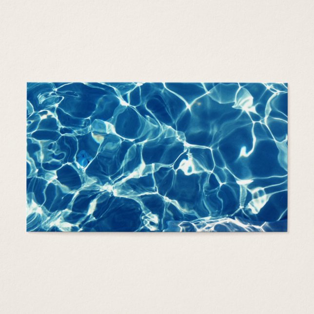 青きらめく水 (正面)