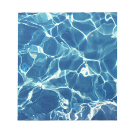 青きらめく水 ノートパッド