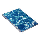 青きらめく水 ノートブック (右側)