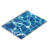 青きらめく水 ノートブック (左側)